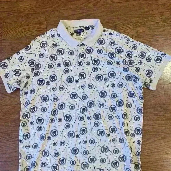 ROUNDTREE & YORKE  3 Button Placket Polo Size 4X 4XT Golf Country Club - Picture 3 of 9